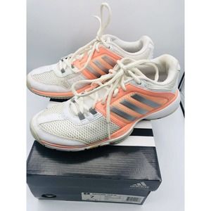 Adidas Women's Barricade Club AF6217 Tennis Sneaker Sunglo Size 7